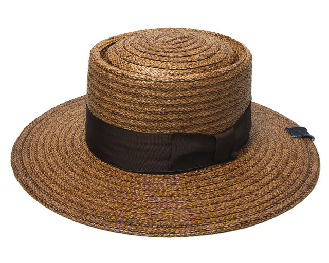 ”THE FACTORY MADE(ザファクトリーメイド)” ペーパーブレードダウンハット Braid Down Hat 