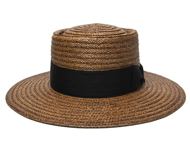 ”THE FACTORY MADE(ザファクトリーメイド)” ペーパーブレードダウンハット Braid Down Hat 