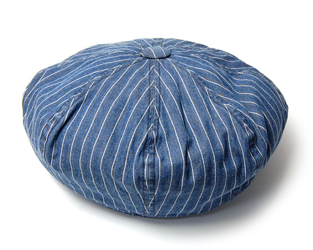 ”THE FACTORY MADE(ザファクトリーメイド)” デニム8枚はぎハンチング Encore Big Cas STETSON 