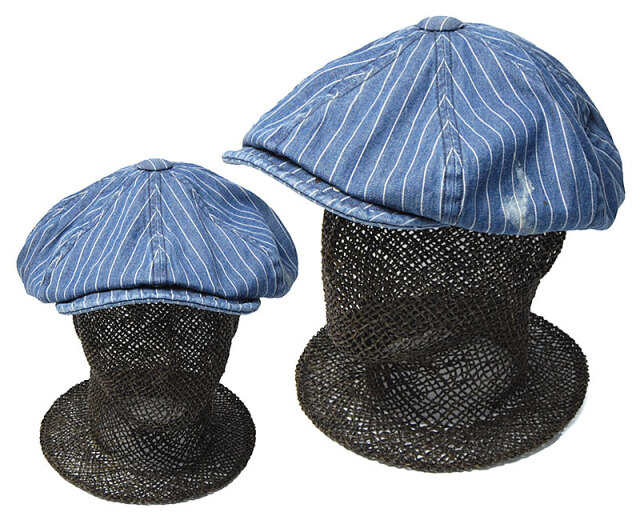 ”THE FACTORY MADE(ザファクトリーメイド)” デニム8枚はぎハンチング Encore Big Cas STETSON 
