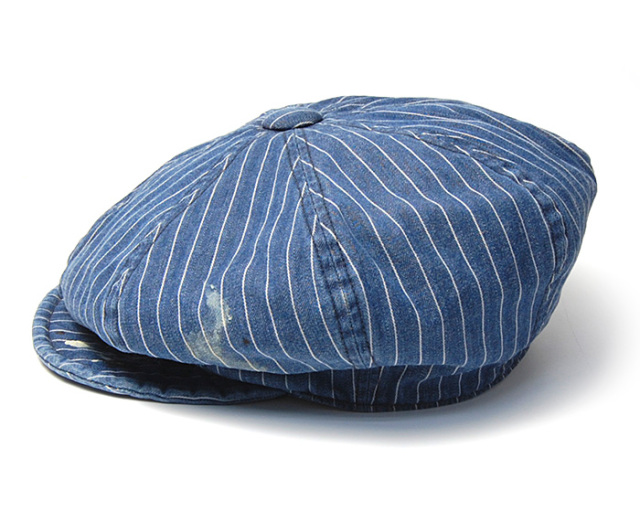 ”THE FACTORY MADE(ザファクトリーメイド)” デニム8枚はぎハンチング Encore Big Cas STETSON 