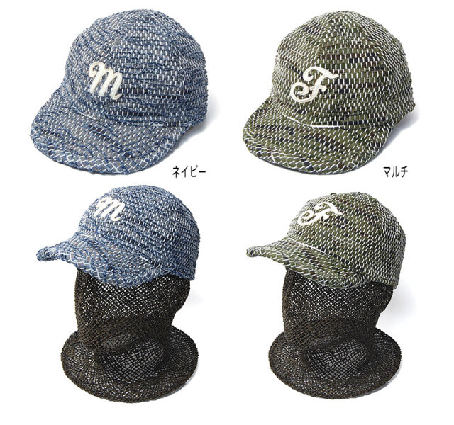 ”THE FACTORY MADE(ザファクトリーメイド)” コットンキャップ Boro