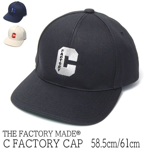 THE FACTORY MADE ザファクトリーメイド コットンキャップ C FACTORY CAP