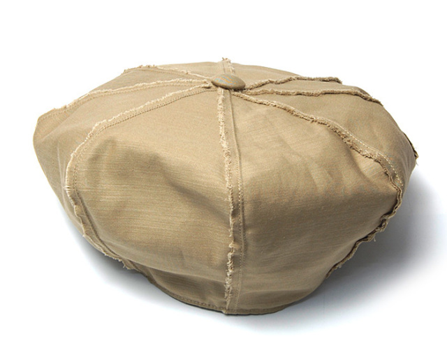 THE FACTORY MADE ザファクトリーメイド コットン8枚はぎハンチング CUT OFF CASQUETTE 