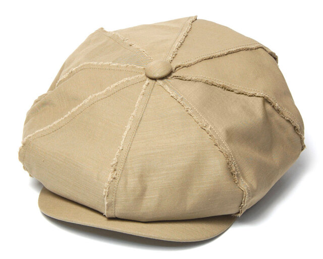 THE FACTORY MADE ザファクトリーメイド コットン8枚はぎハンチング CUT OFF CASQUETTE 
