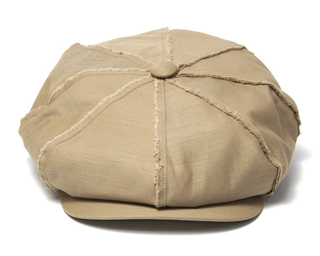 THE FACTORY MADE ザファクトリーメイド コットン8枚はぎハンチング CUT OFF CASQUETTE 