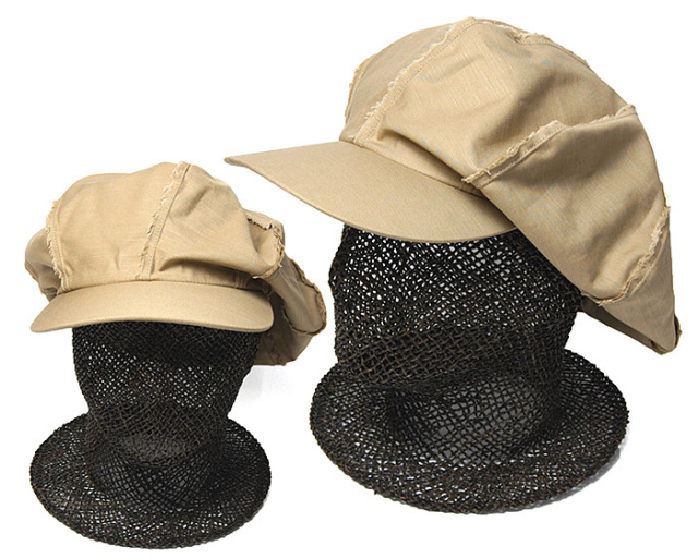 THE FACTORY MADE ザファクトリーメイド コットン8枚はぎハンチング CUT OFF CASQUETTE 