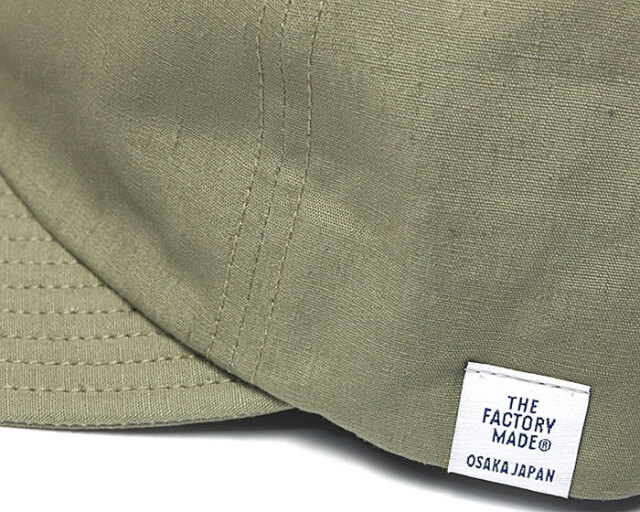THE FACTORUMADE ファクトリーメイド ヘンプコットンキャップ FM738