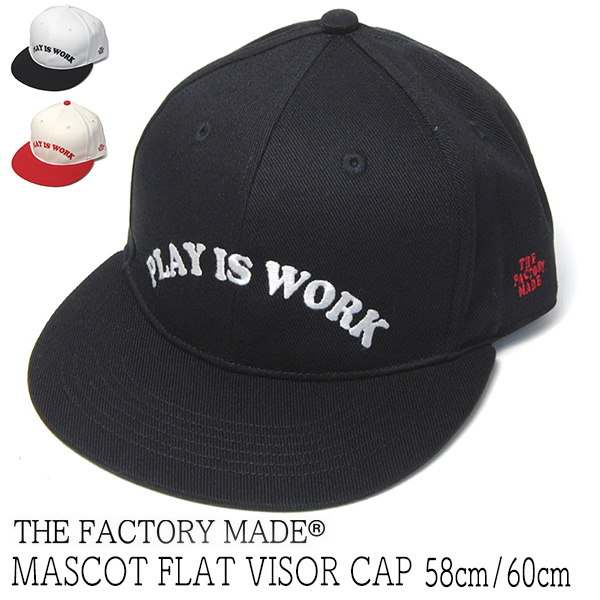 THE FACTORY MADE(ザファクトリーメイド) コットンキャップ Team