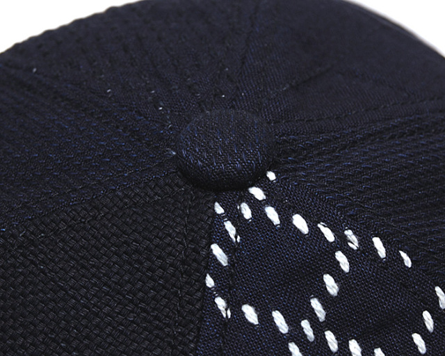 THE FACTORY MADE(ザファクトリーメイド) 刺し子キャップ SASHIKO CAP