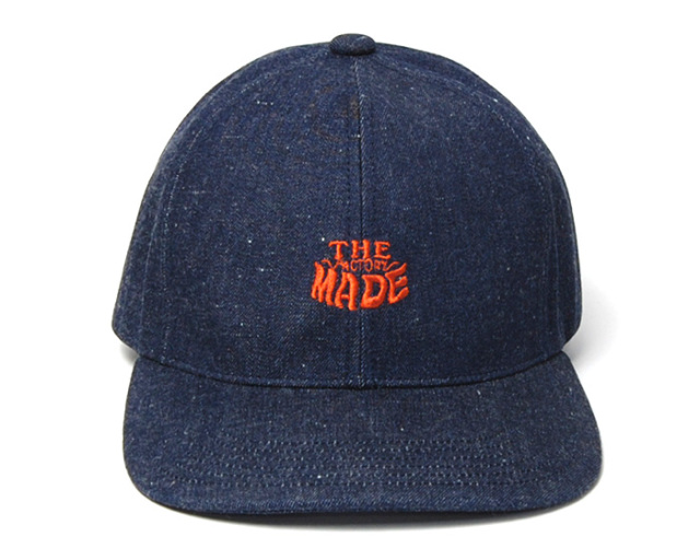 THE FACTORYMADE ファクトリーメイド ネップデニムキャップ FM748