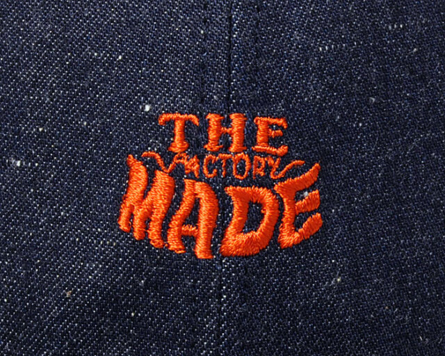 THE FACTORYMADE ファクトリーメイド ネップデニムキャップ FM748