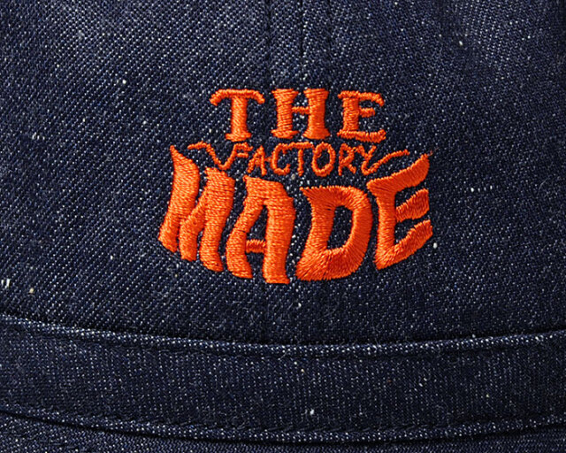 THE FACTORYMAD ファクトリーメイド ネップデニムメトロハット FM749