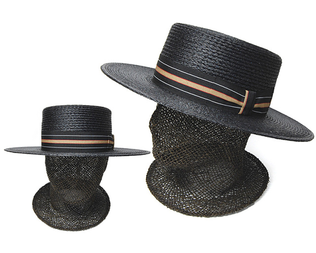 THE FACTORY MADE ザファクトリーメイド アバカブレードカンカン帽 Boater Hat