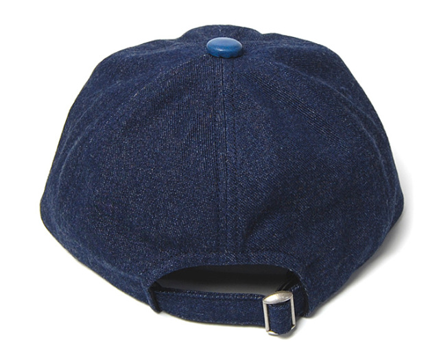 THE FACTORY MADE(ザファクトリーメイド) 革つばデニムキャップ Leather Visor Denim Cap?