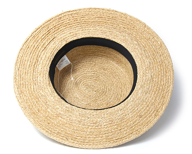 THE FACTORY MADE(ザファクトリーメイド) ラフィアブレードカンカン帽 Raffia Braid Kankan Hat