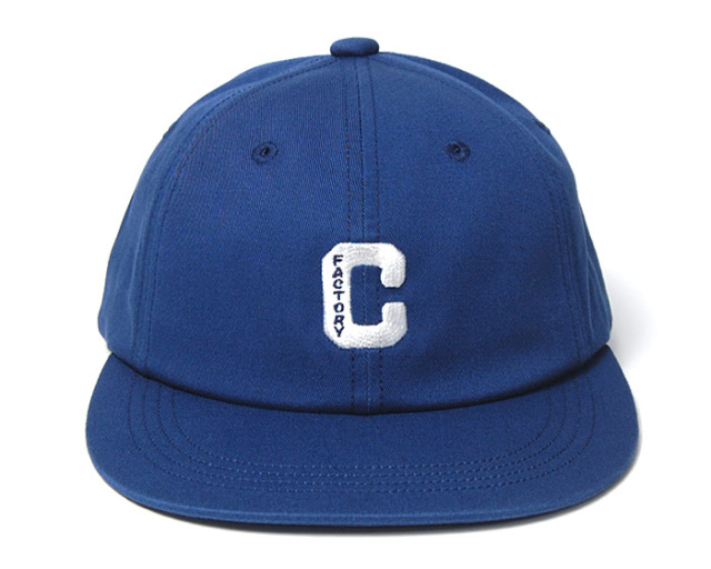 THE FACTORY MADE(ザファクトリーメイド) コットンキャップ C LOGO 6Panel Cap
