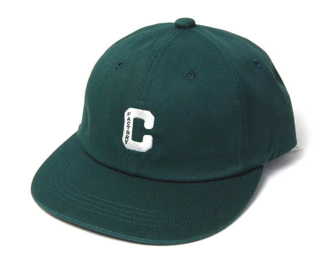 THE FACTORY MADE(ザファクトリーメイド) コットンキャップ C LOGO 6Panel Cap