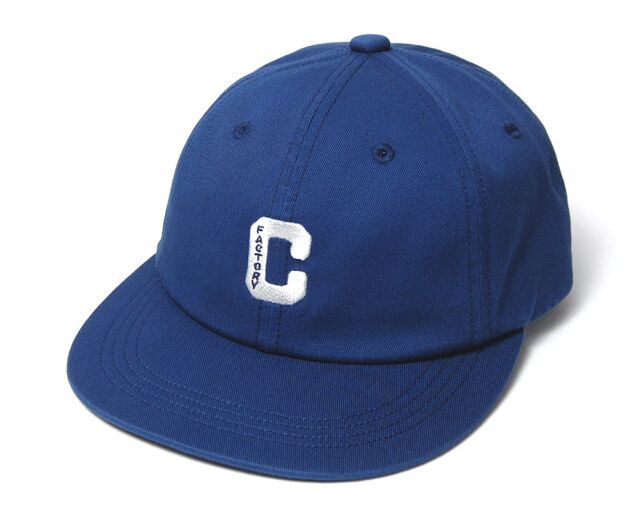 THE FACTORY MADE(ザファクトリーメイド) コットンキャップ C LOGO 6Panel Cap