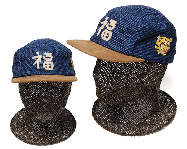 THE FACTORYMADE(ファクトリーメイド） 刺し子デニムキャップ ベトキャップ