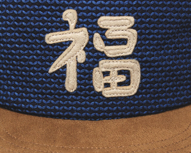 THE FACTORYMADE(ファクトリーメイド） 刺し子デニムキャップ ベトキャップ