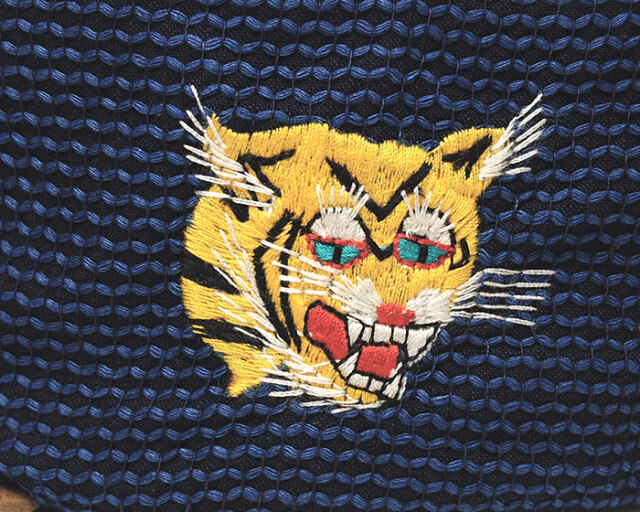 THE FACTORYMADE(ファクトリーメイド） 刺し子デニムキャップ ベトキャップ