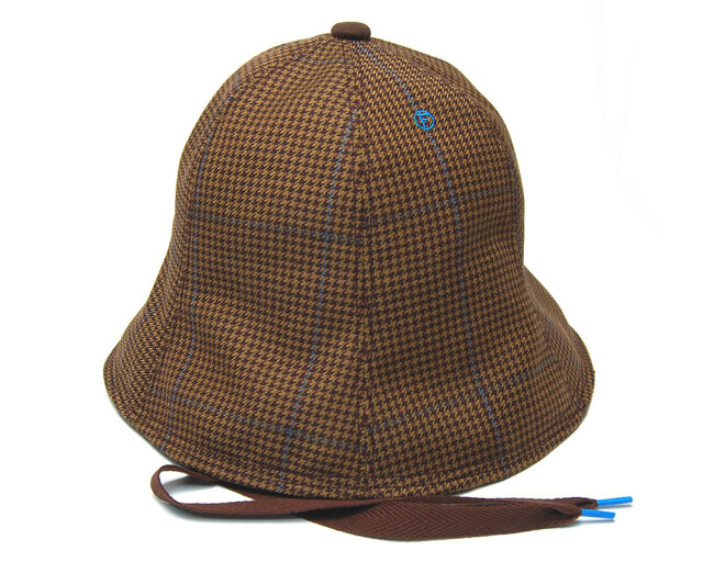 THE FACTORYMADE)ファクトリーメイド)　チェックチューリップハット