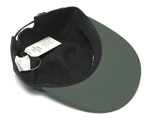 THE FACTORYMADE(ファクトリーメイド) フリースロングビルキャップ FleeceLong Visor Cap