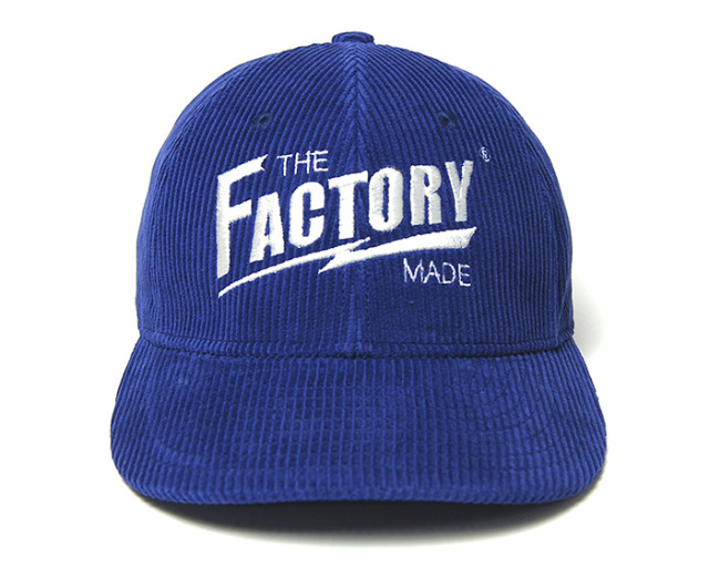 THE FACTORYMADE　ファクトリーメイド　コーデュロイキャップ