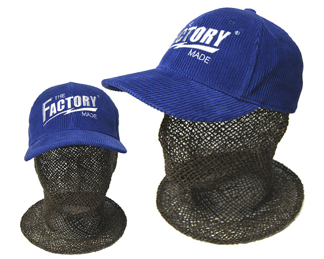 THE FACTORYMADE　ファクトリーメイド　コーデュロイキャップ