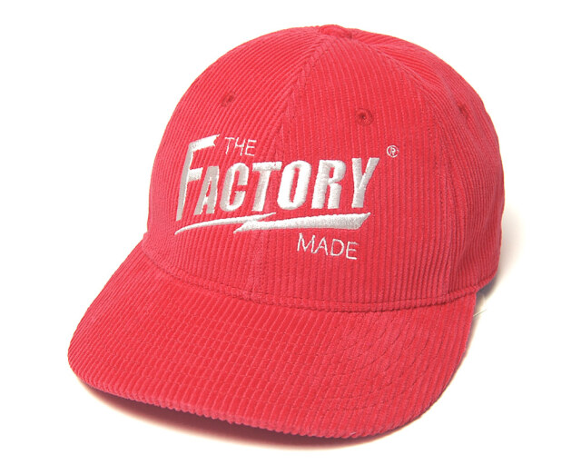 THE FACTORYMADE　ファクトリーメイド　コーデュロイキャップ