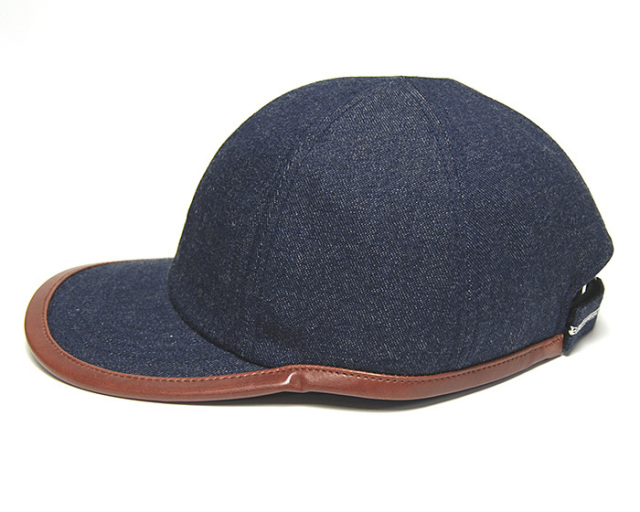 THE FACTORY MADE(ザファクトリーメイド) デニムキャップ Leather