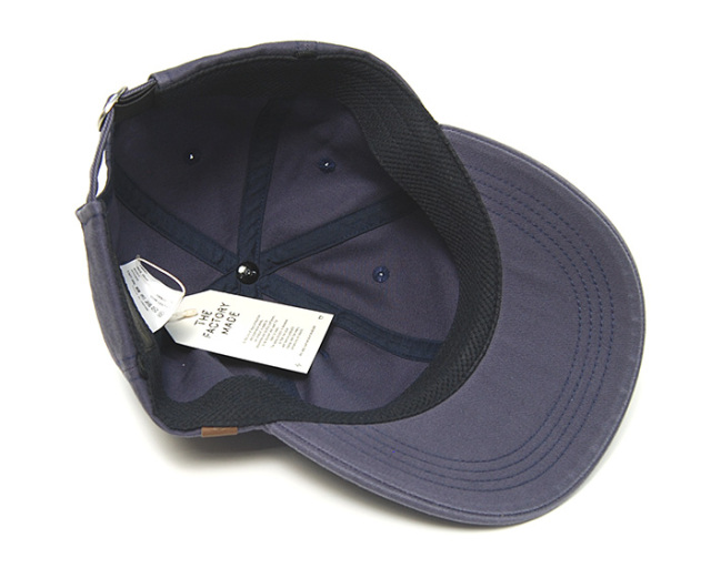 THE FACTORYMADE　ザファクトリーメイド　ウォッシュコットンキャップ