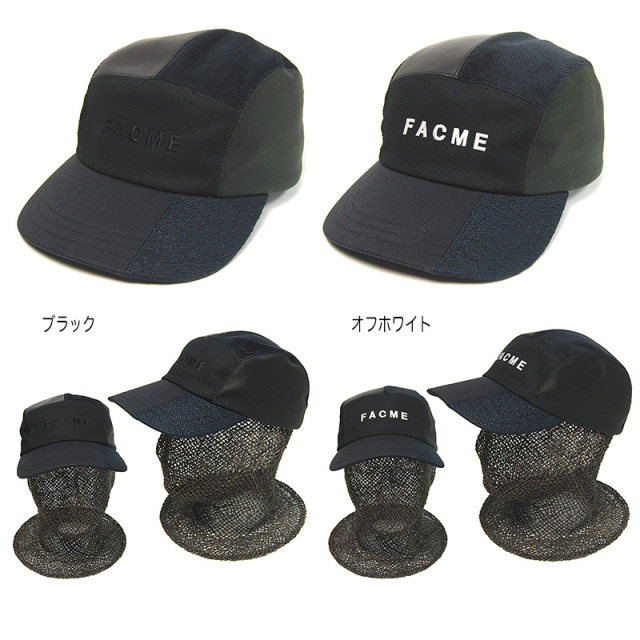 THE FACTORYMADE　ザファクトリーメイド　パッチワークジェットキャップ