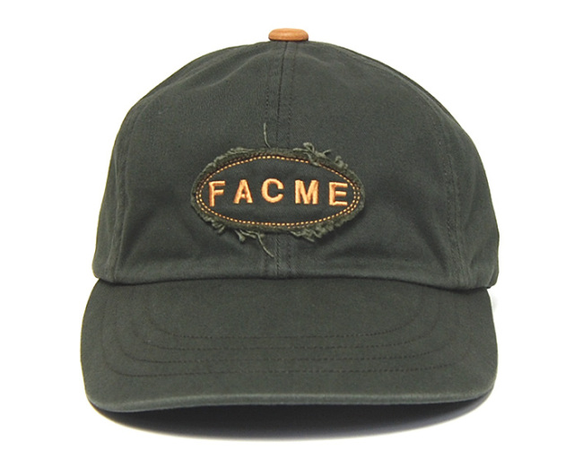 THE FACTORYMADE　ザファクトリーメイド　コットンロングビルキャップ　FM998