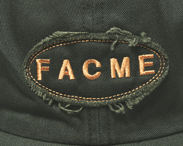 THE FACTORYMADE　ザファクトリーメイド　コットンロングビルキャップ　FM998