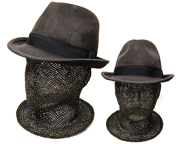 TOK KNOT(トップノット)ウールフエルト中折れ帽GRAFFITI HAT