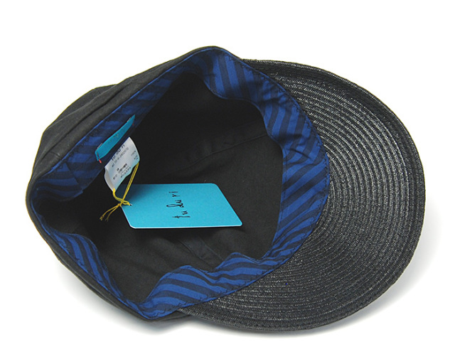 tuduri(つづり) コットンxブレードコンビキャップ ひなたのキャップ ブレード