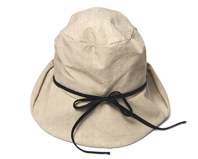 tuduri(つづり) コットンハット ぷくりハット ロングリボン 