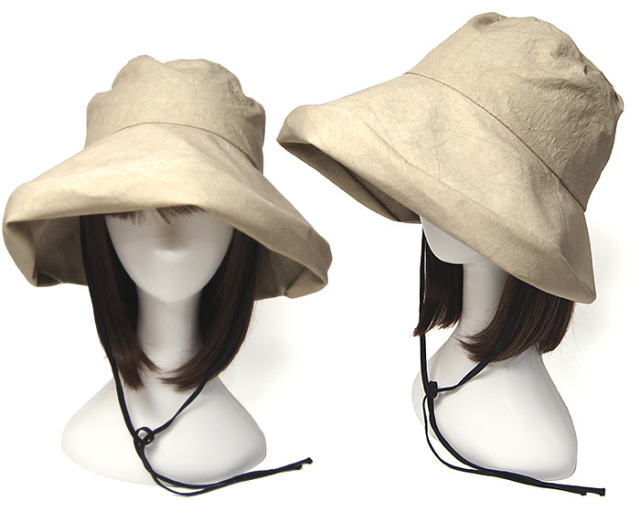 tuduri(つづり) コットンハット ぷくりハット ロングリボン 