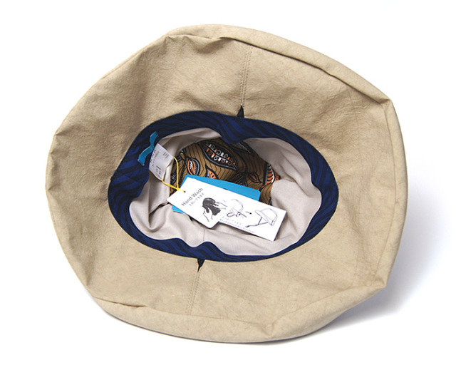 tuduri(つづり) コットンハット ぷくりハット ロングリボン 