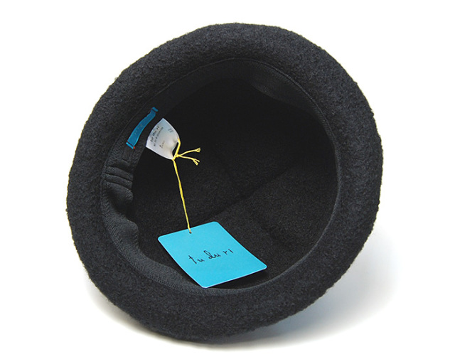 tuduri　ツヅリ　ウールハット　飲茶ハット　ソリッド