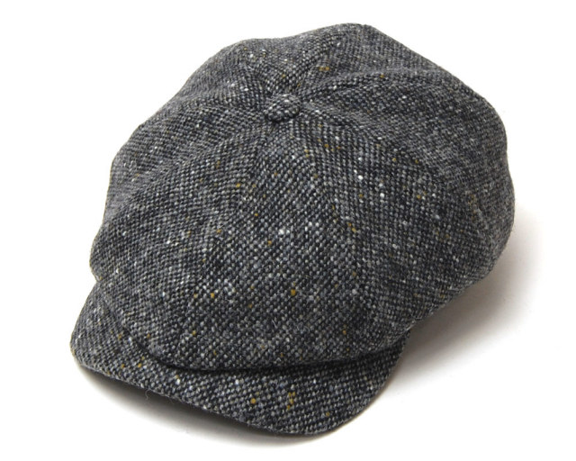 WIGENS(ヴィーゲン)ドネガルツイード8枚はぎハンチング Newsboy Classic Cap