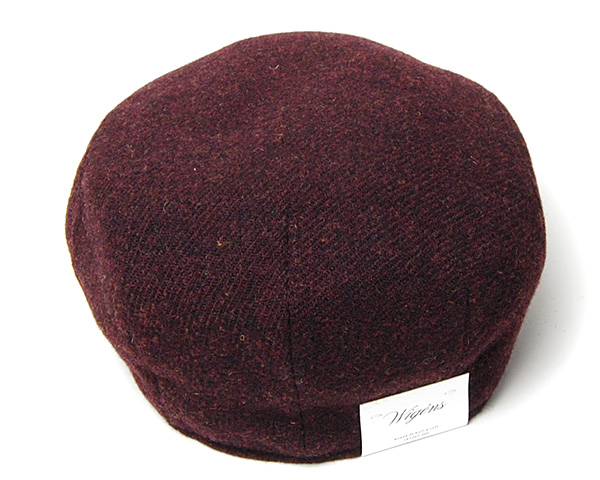 ”WIGENS(ヴィーゲン)” シェットランドウールハンチング Ivy Contemporary Cap 
