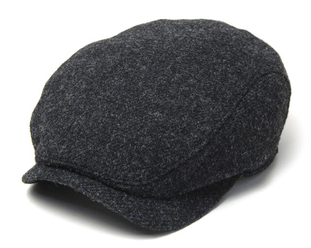 ”WIGENS(ヴィーゲン)” シェットランドウールハンチング Ivy Contemporary Cap 