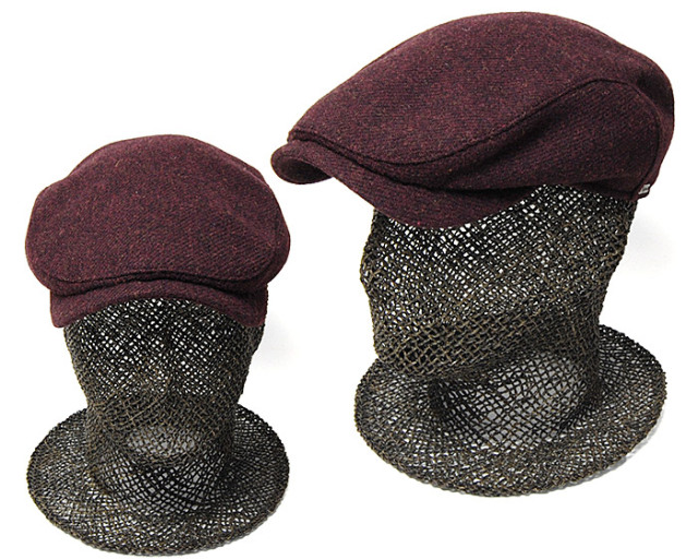 ”WIGENS(ヴィーゲン)” シェットランドウールハンチング Ivy Contemporary Cap 