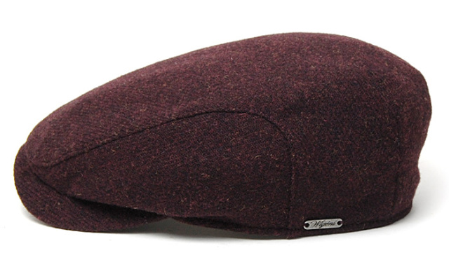 ”WIGENS(ヴィーゲン)” シェットランドウールハンチング Ivy Contemporary Cap 