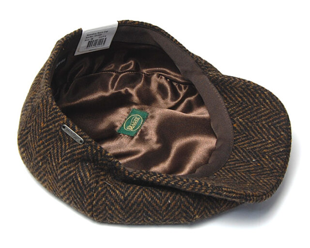 ”WIGENS(ヴィーゲン)” ドネガルツイード8枚はぎハンチング Newsboy Retro Cap 