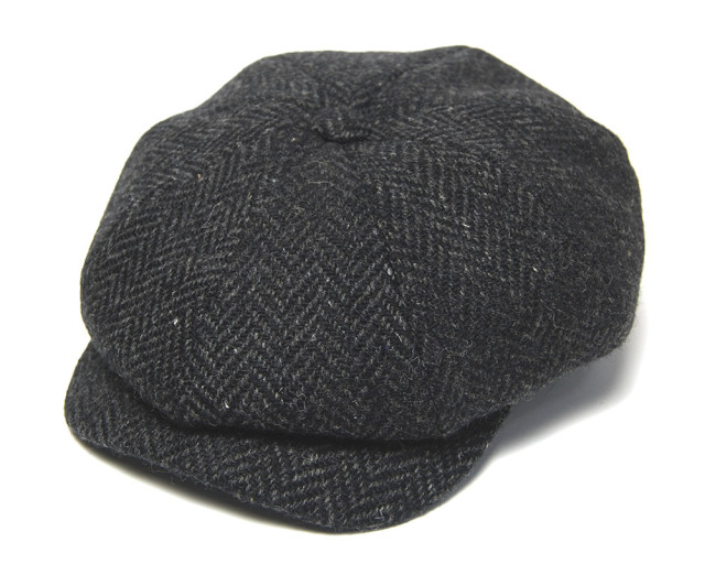 Wigens　ヴィーゲンス　ドネガルツイード８枚はぎハンチング　キャスケット