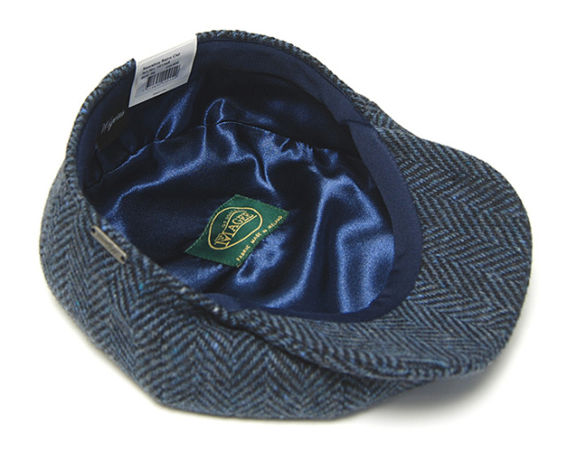 スウェーデン WIGENS(ヴィーゲン) ドネガルツイード8枚はぎハンチング